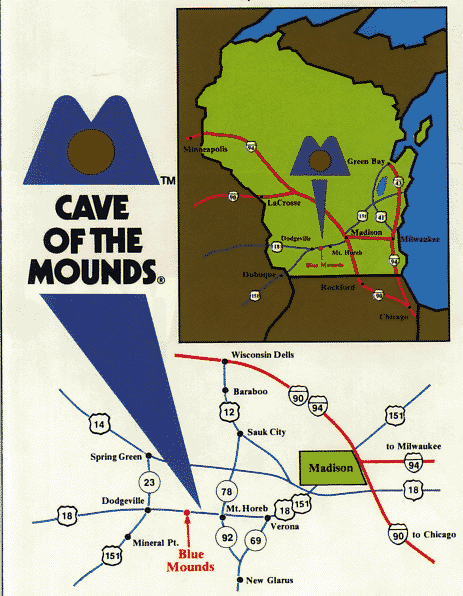 U S Show Caves Directory Cave Of The Mounds
